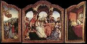 MASSYS, Quentin St Anne Altarpiece sg oil painting